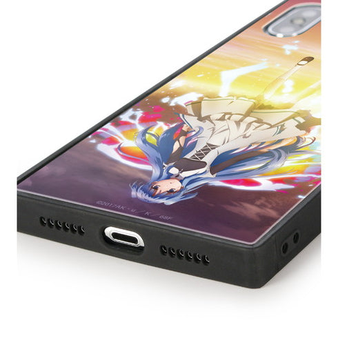 『終末なにしてますか?忙しいですか?救ってもらっていいですか?』キービジュアル スクエア強化ガラスiPhoneケース